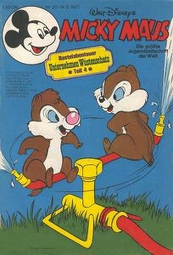 Mickey Mouse 1977 - N° de fascicule : 20 (14.5.1977)