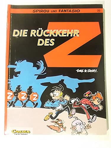 Spirou et Fantasio, Carlsen Comics, T.35, Le Retour du Z