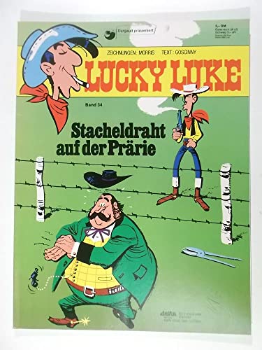 LUCKY LUKE 34 Barbelés dans la Prairie 1re édition 1982, album souple Ehapa Comic