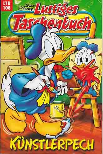 LTB Lustiges Taschenbuch Band 108: Künstlerpech - Donald Duck & Micky Maus Comics