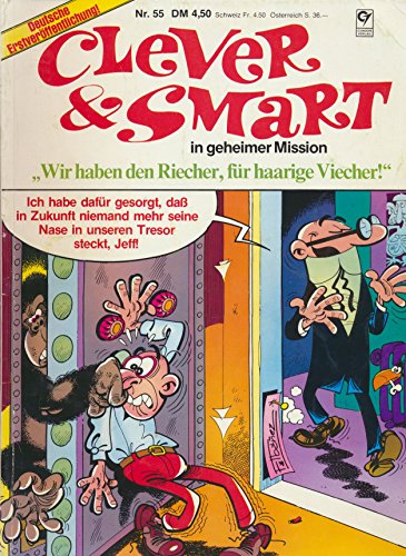 CLEVER UND SMART Comic ALbum II. Auflage Nr. 55, Wir haben den Riecher, für haarige Viecher !