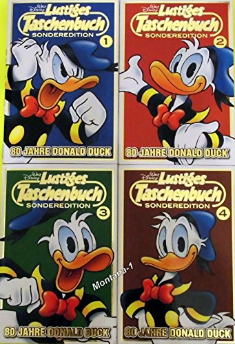 "80 Jahre Donald Duck" LTB Sonderedition / Vier Einzelbände