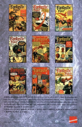*Verlagsvergriffen* DISNEY MARVEL KLASSIK Comic # 4 (Hardcover): FANTASTIC FOUR Nr.1-10 von STAN LEE & JACK KIRBY (Die fantastischen Vier)