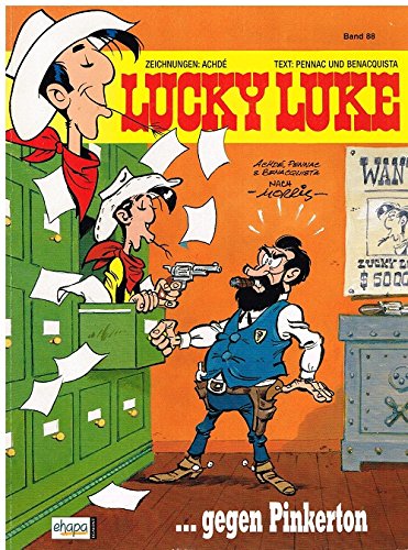 LUCKY LUKE 88 contre Pinkerton, d'après Morris 1re édition 2011, album souple Ehapa Comic