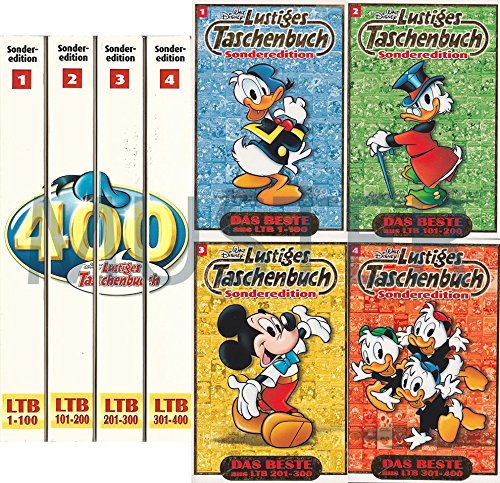 Lustiges Taschenbuch Sonder-Edition Buchrücken Das beste aus LTB 1-400