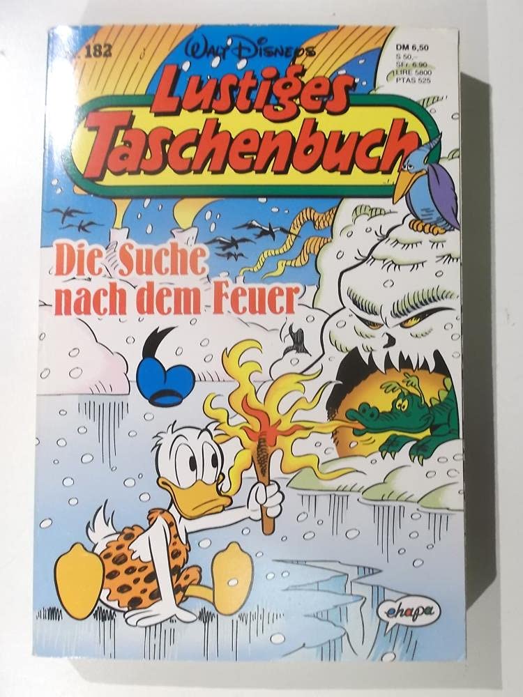 LTB Nr. 182 - Die Suche nach dem Feuer Lustiges Taschenbuch