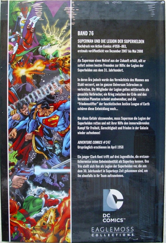 DC Comics Graphic Novel Collection 76: Superman - Und die Legion der Superhelden