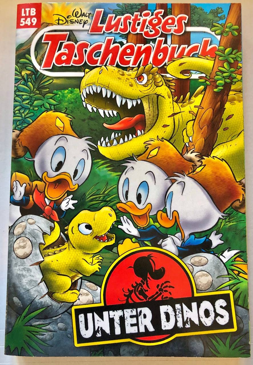 Lustiges Taschenbuch 549 Au pays des dinosaures LTB 549