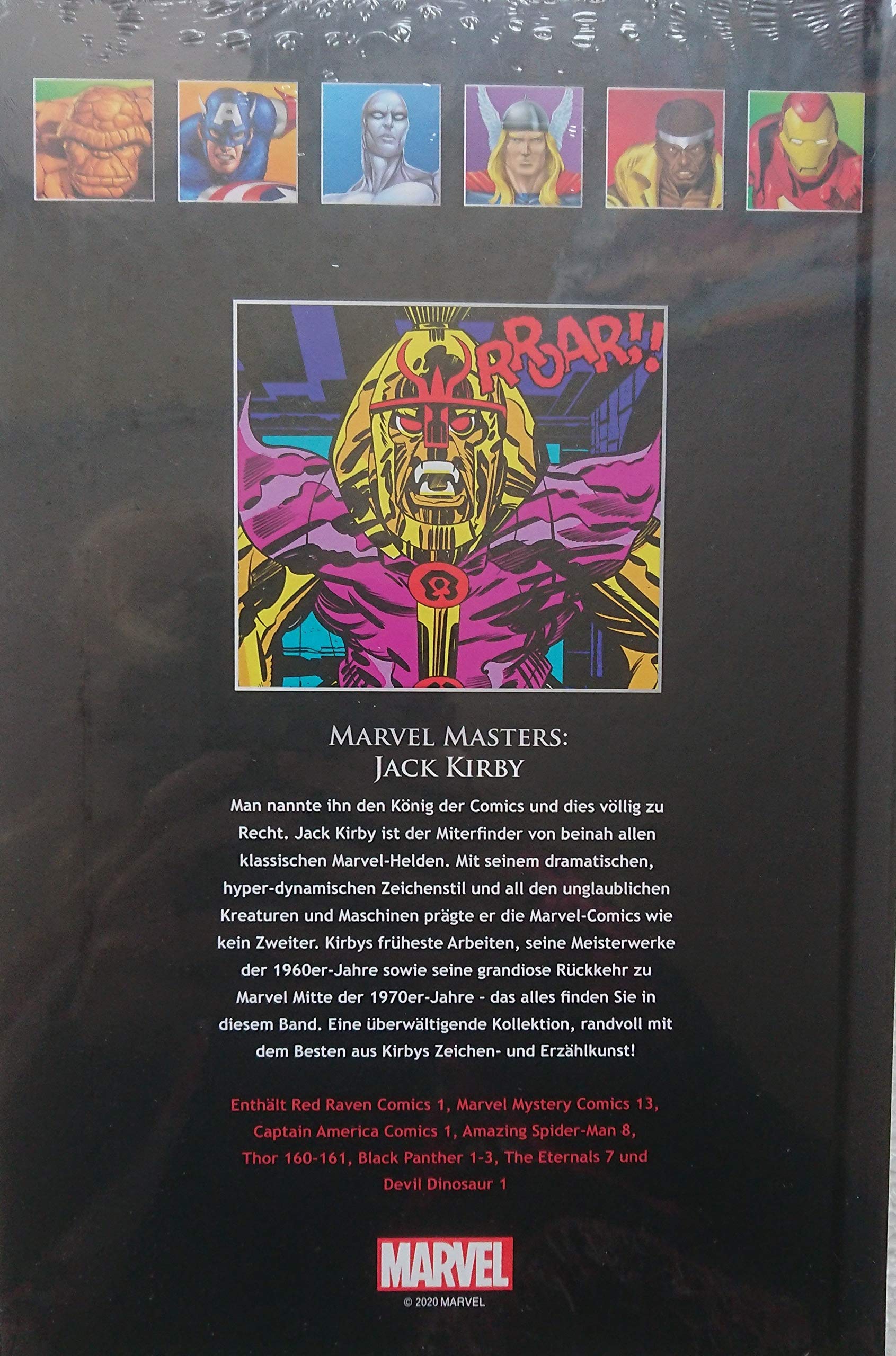 La Collection Officielle de Bandes Dessinées Marvel 175 : Les Maîtres de Marvel : Jack Kirby