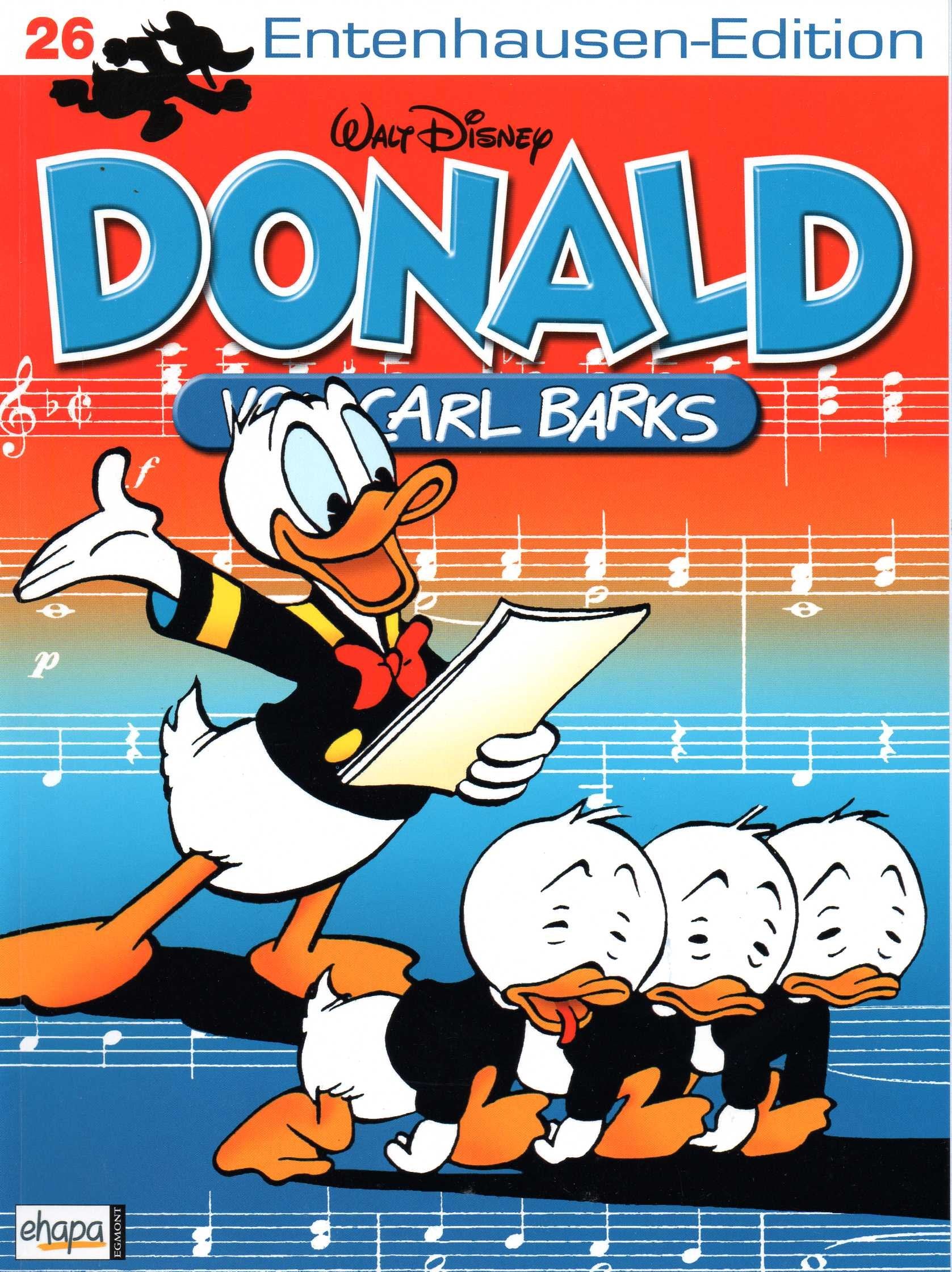 DISNEY Entenhausen-Edition Comic DONALD DUCK von Carl Barks # 26: DER WEG ZUM RUHM