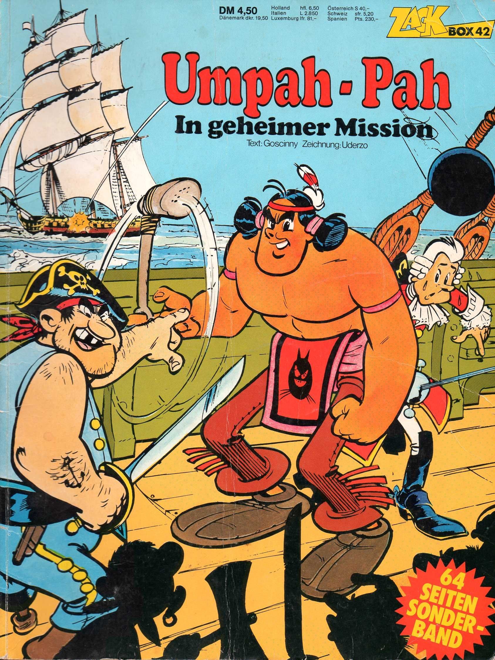 ZACK BOX 42, OUM-PAH-PAH, en mission secrète (Koralle Verlag)