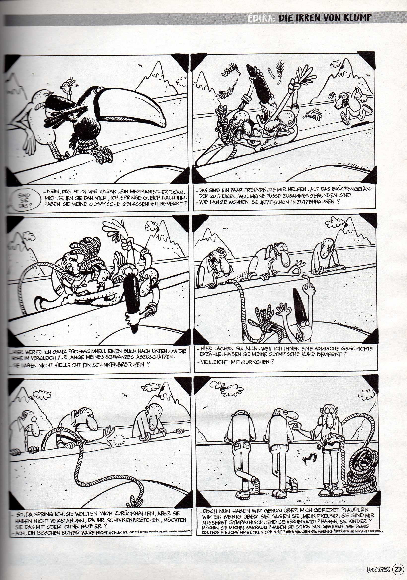 *Verlagsvergriffen* U-COMIX Comic Magazin # 168 (16. Jahrgang): Seekrank!