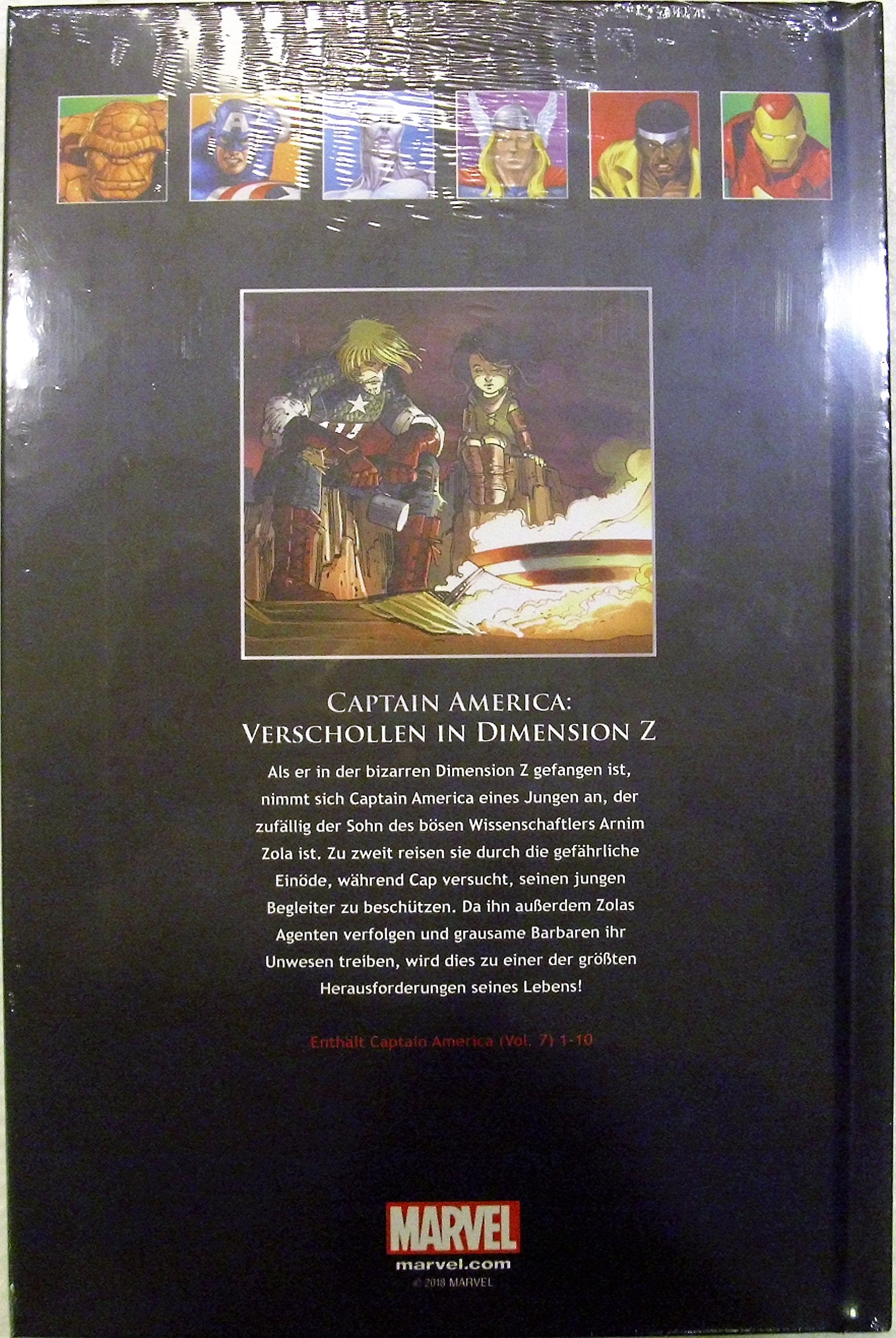 Die offizielle Marvel Comic Sammlung 84: Captain America - Verschollen in Dimension Z