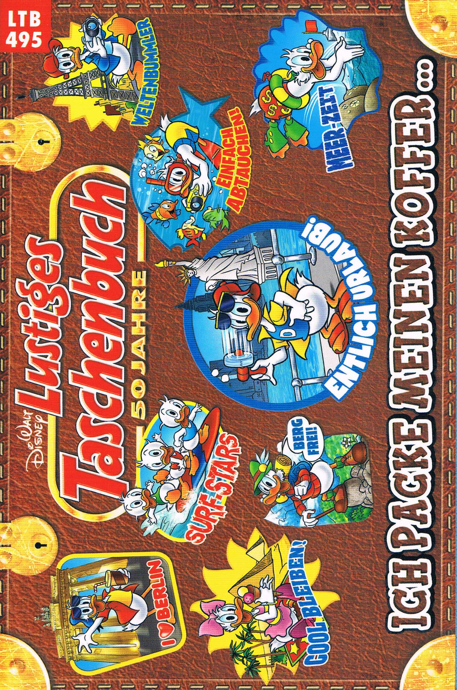 Lustiges Taschenbuch - LTB 495- - Ich packe meinen Koffer
