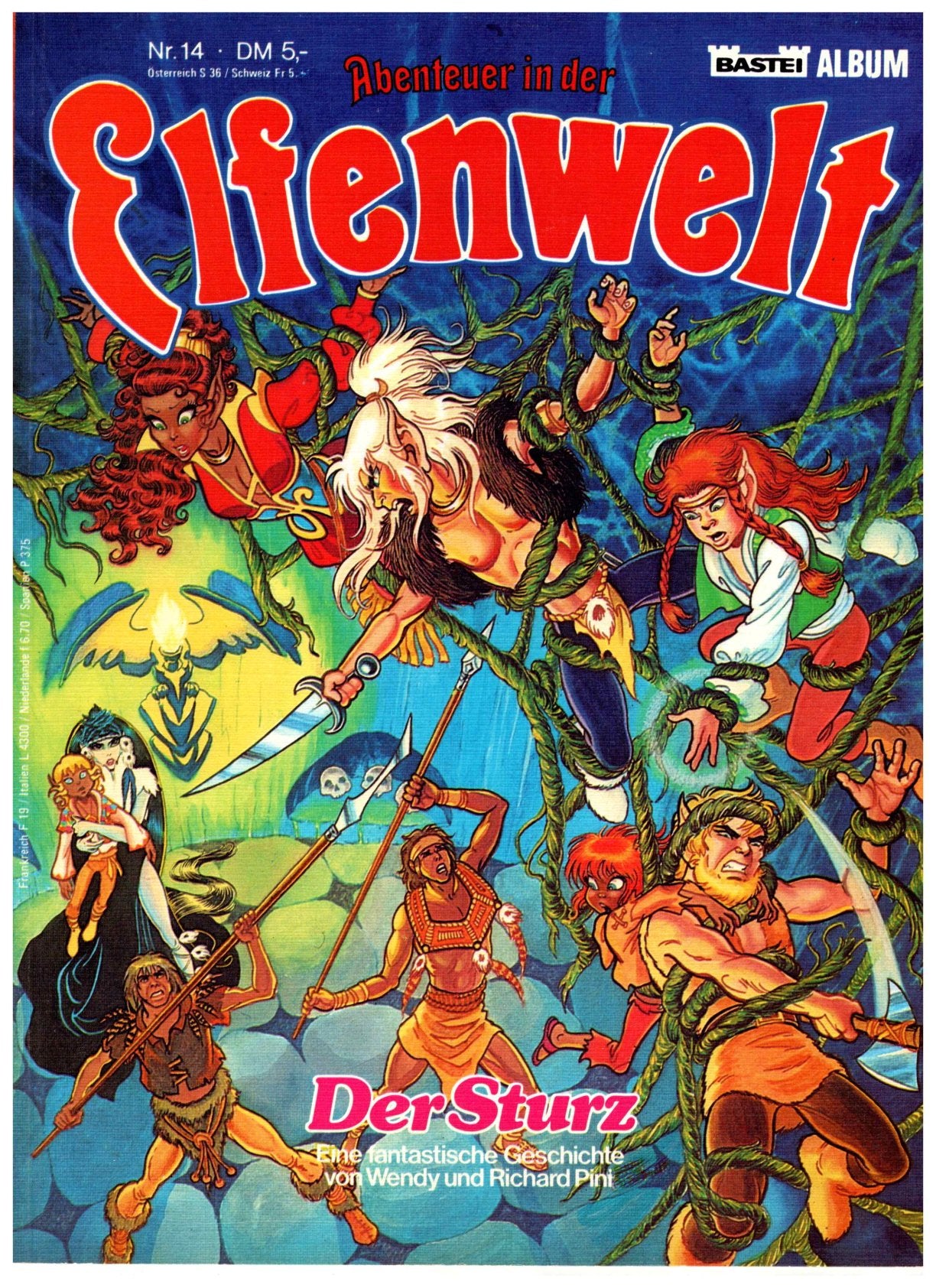 Abenteuer in der Elfenwelt Nr. 14, Der Sturz