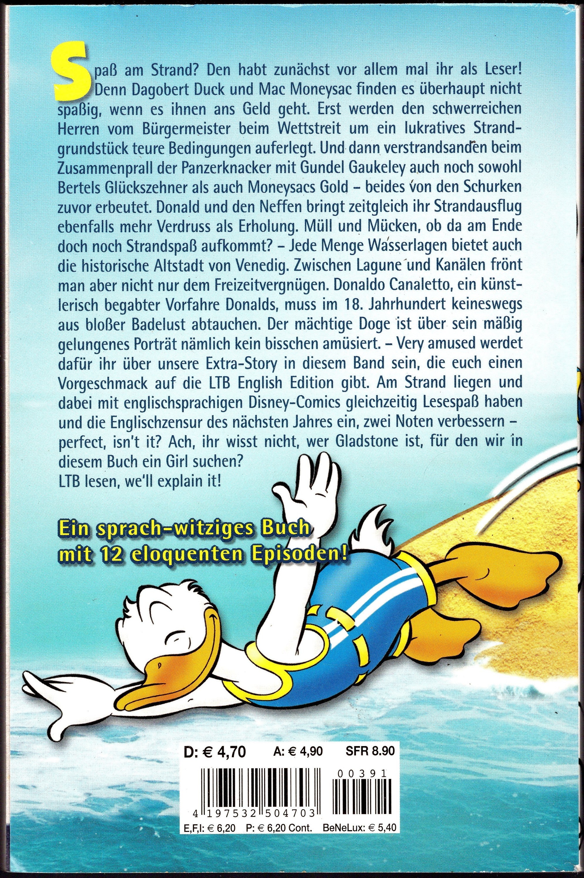 Lustiges Taschenbuch 391 - Spass am Strand