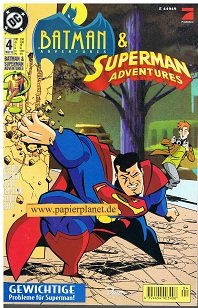 Batman & Superman Adventures 4 , 18.2.1998, Dino DC Comics, Comic-Heft
