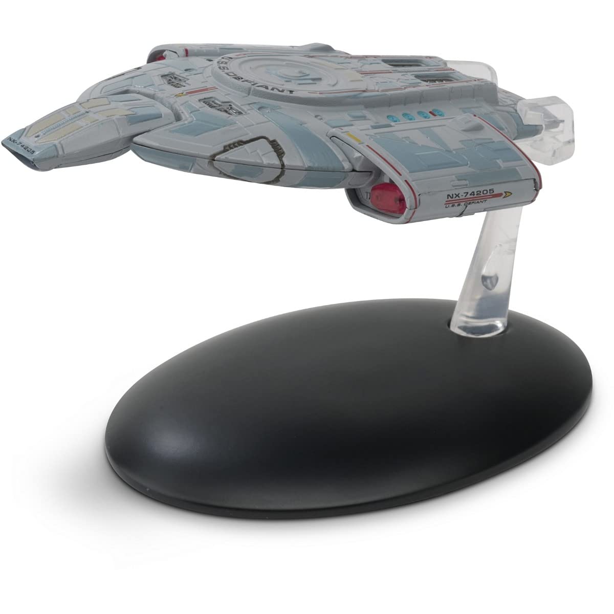 Star Trek U.S.S. Defiant NX-74205 Vaisseau Spatial (Boîte Édition Collector) - Collection Officielle Starships Star Trek par Eaglemoss Collections Modèle en Métal