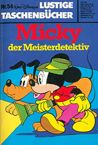 Lustiges Taschenbuch LTB n° 54 - Mickey, le détective de choc Lustige Taschenbücher 1re édition