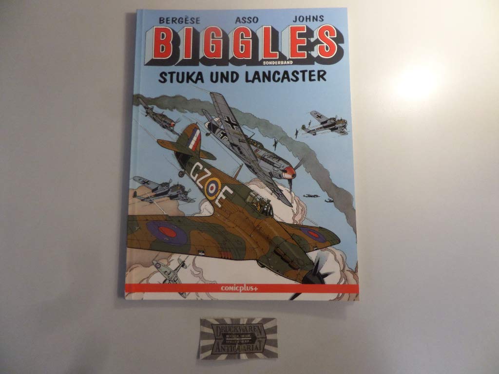 Biggles. Comic: Biggles, Stuka und Lancaster (comicplus)