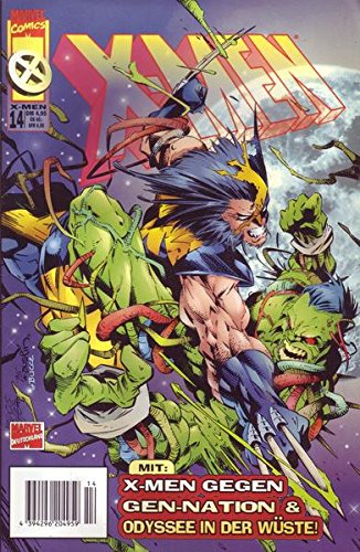 X-Men Nr. 14/1998 Mit: X-Men gegen Gen-Nation & Odyssee in der Wüste!