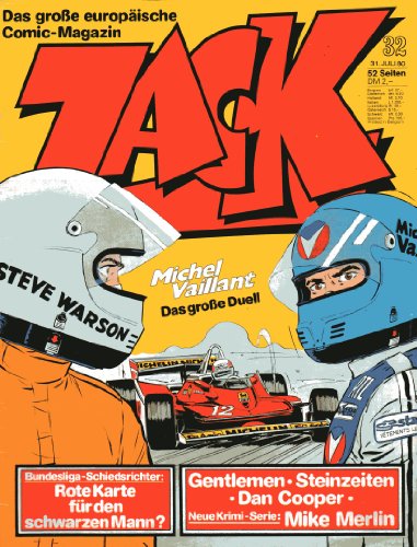 ZACK das große europäische Comic-Magazin # 32 - Koralle 1980 - Michel Vaillant (Dan Cooper)