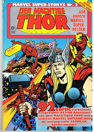 MARVEL SUPER-STORYS Nr, 3, DER MÄCHTIGE THOR Condor Vlg (Condor- Softcover-Comicalbum)