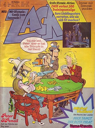 Zack Nr. 04/1980 07.02.1980 Michael Vaillant Die Rache der Leader