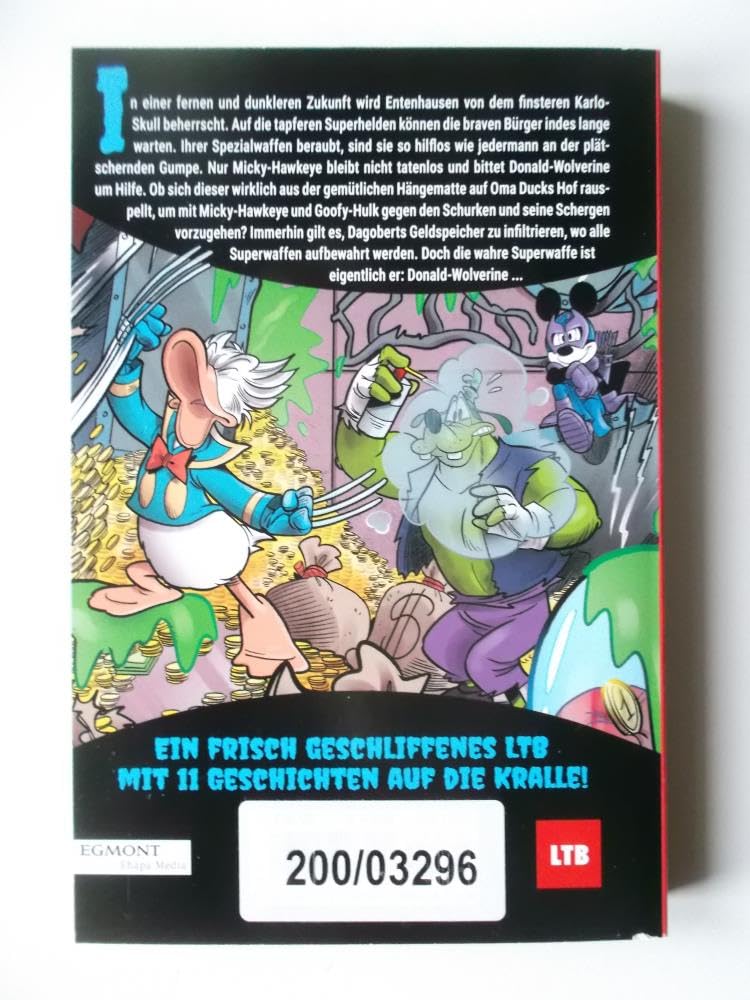 Lustiges Taschenbuch Nr. 598 - What If Donald Duck Became Wolverine