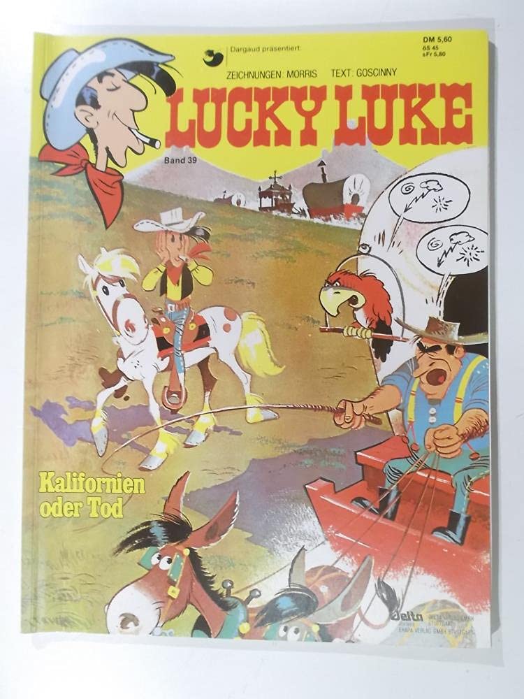 Lucky Luke Tome 39 La Californie ou la Mort