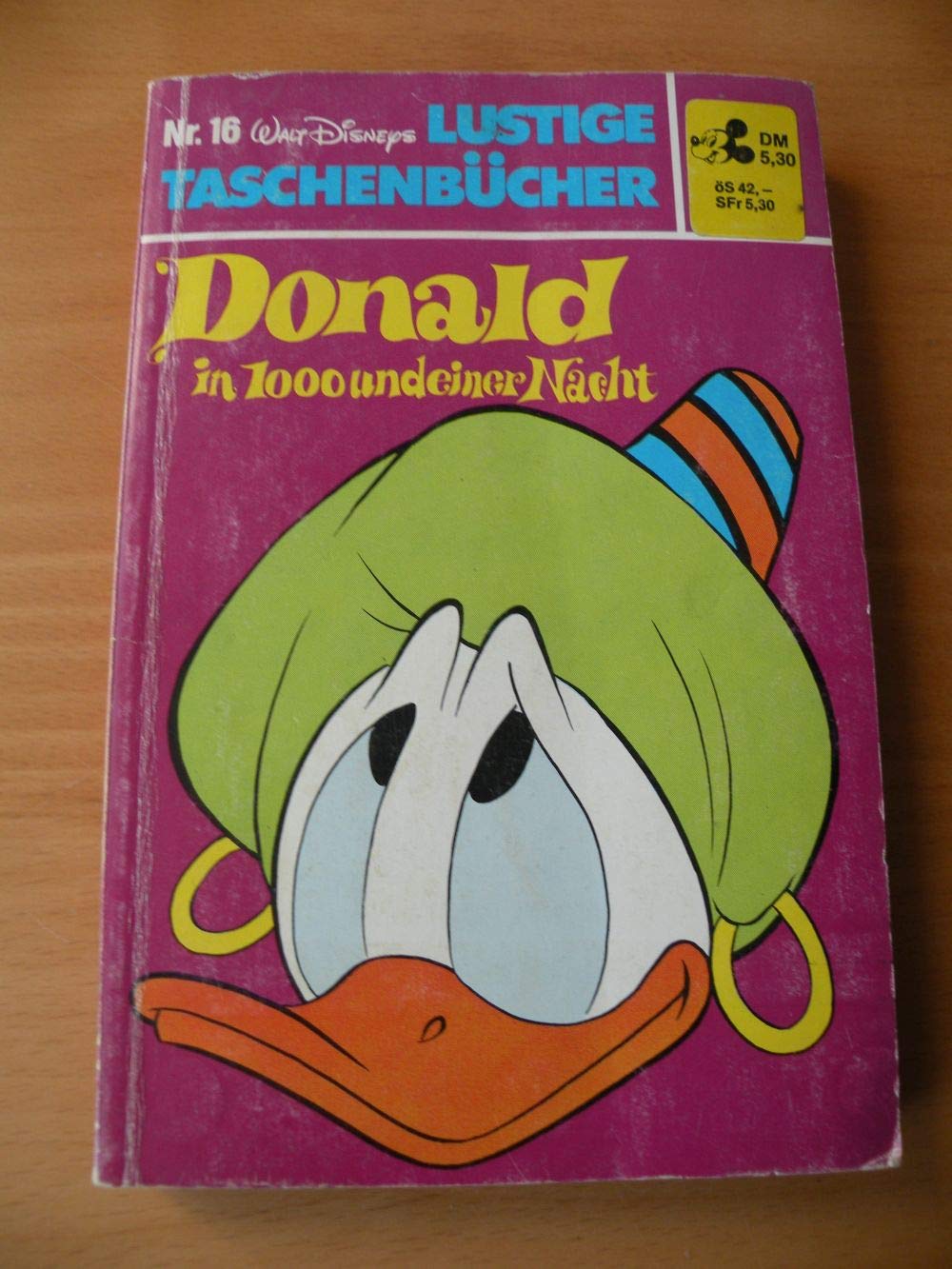 Lustiges Taschenbuch LTB Nr. 16 - Donald in 1000 und einer Nacht Lustige Taschenbücher