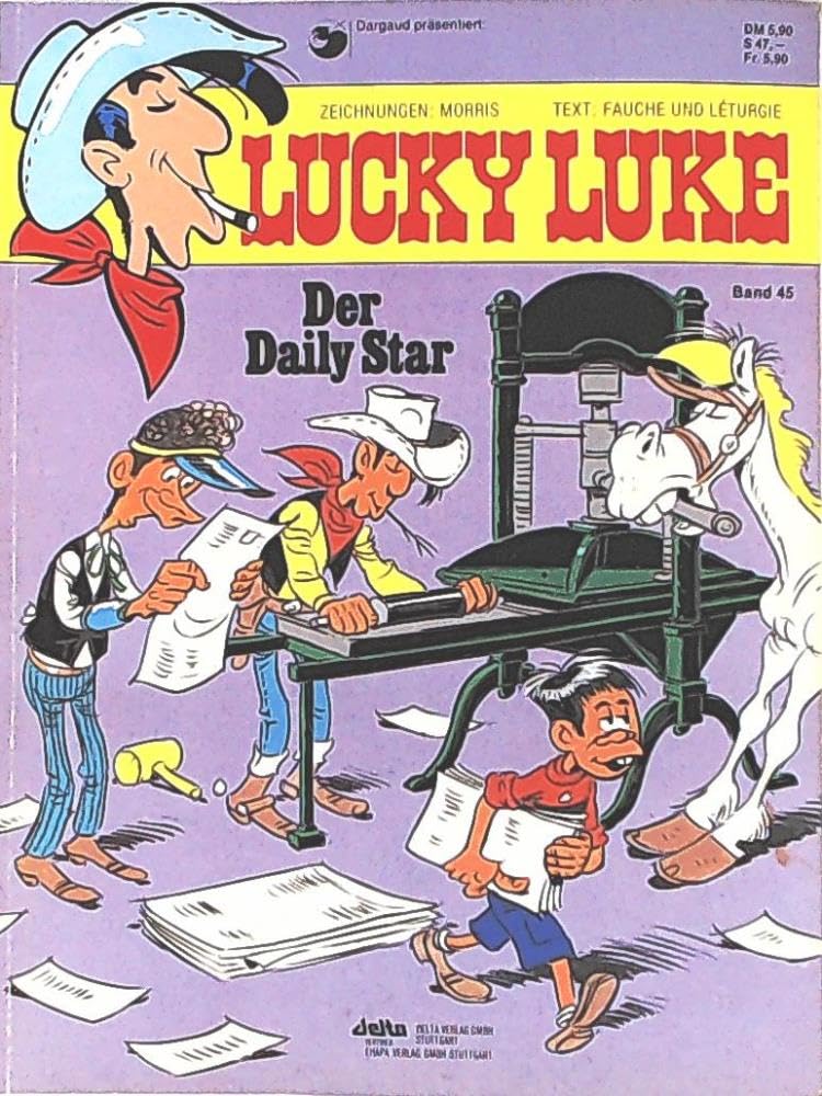 Lucky Luke, Band 45. Der Daily Star