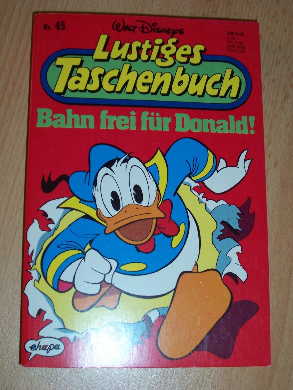 Lustiges Taschenbuch LTB Nr. 45 - Bahn frei für Donald!