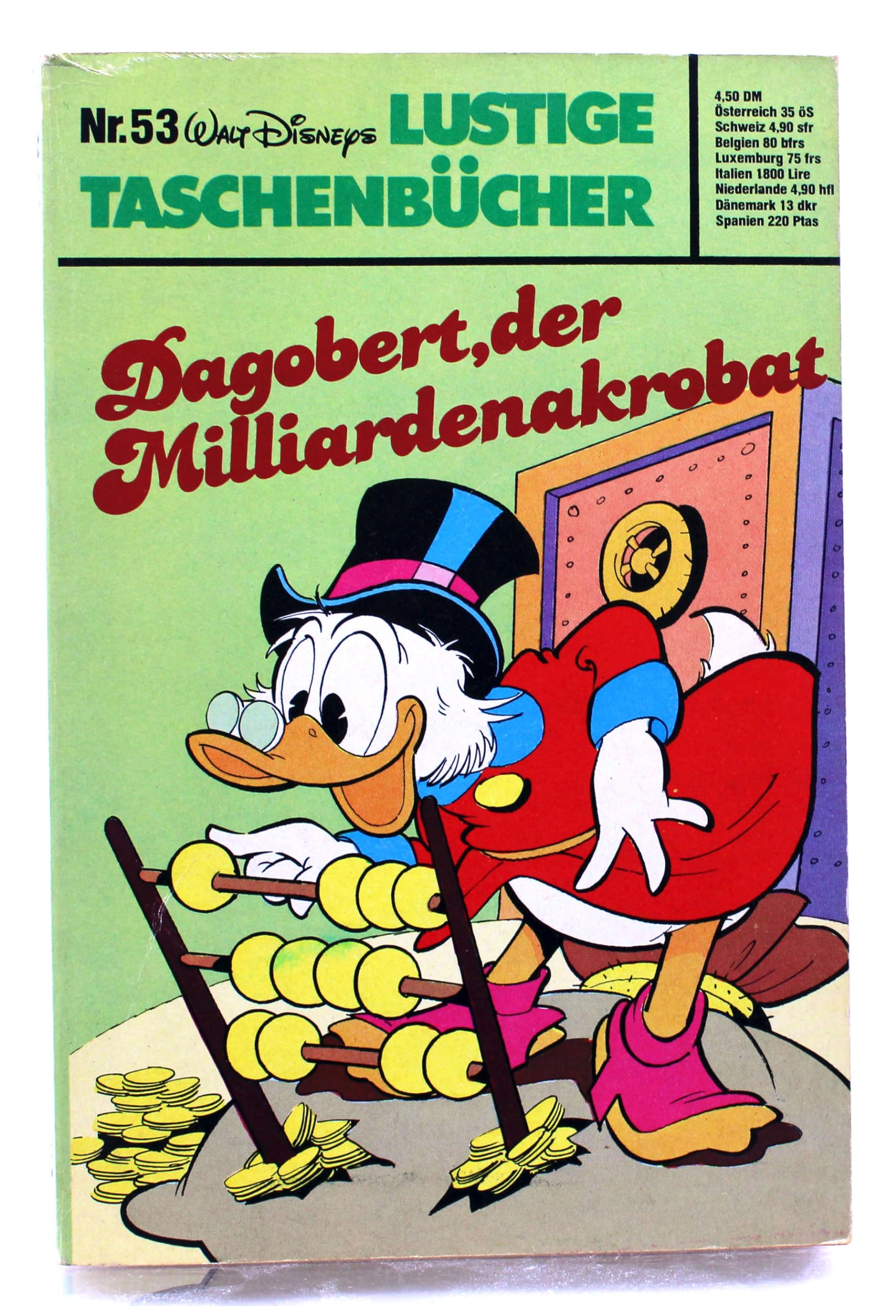 Lustiges Taschenbuch LTB n° 53 Picsou, l'acrobate milliardaire Lustige Taschenbücher