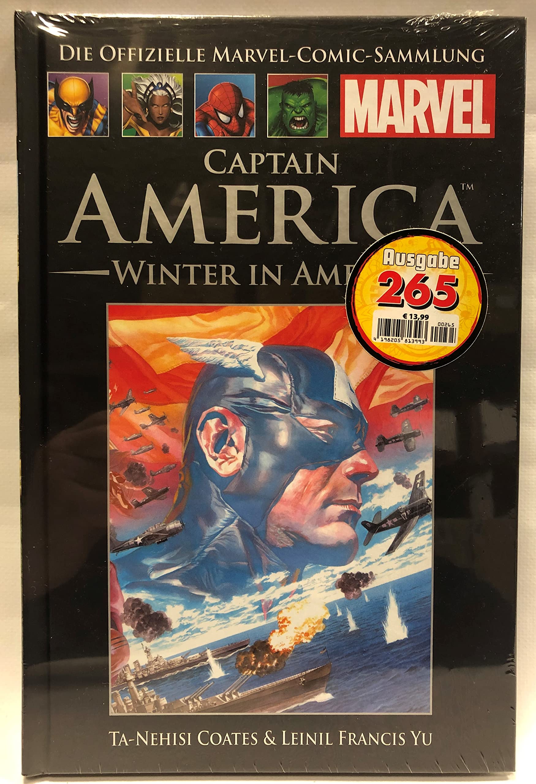 La Collection officielle de bandes dessinées Marvel 227 : Captain America - Hiver en Amérique
