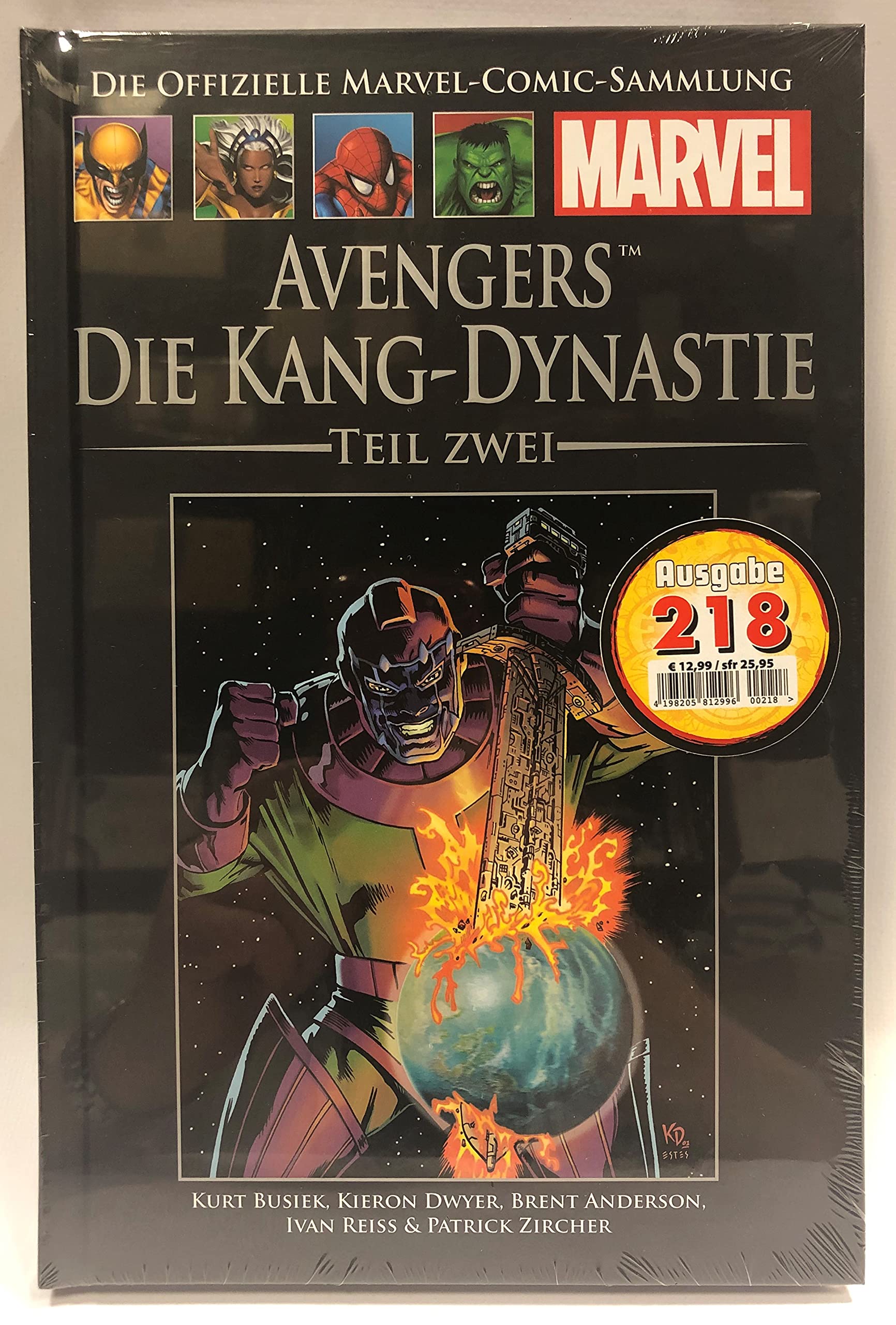 La Collection Officielle de Bandes Dessinées Marvel 164 : Avengers - La Dynastie Kang II