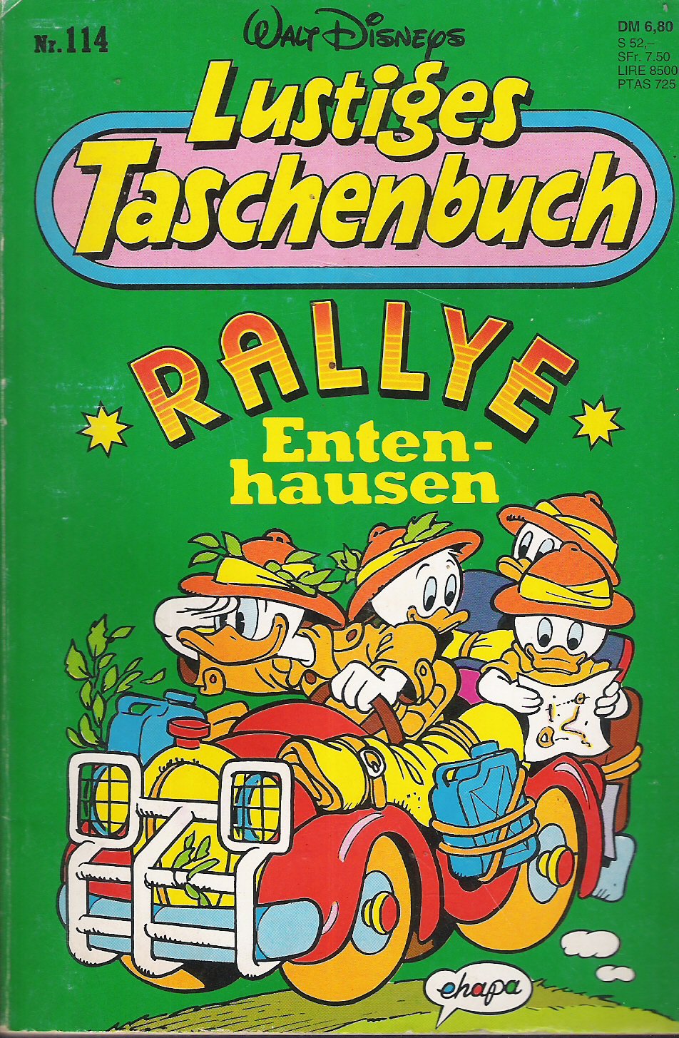 LTB Nr. 114 - Rallye Entenhausen - Lustiges Taschenbuch