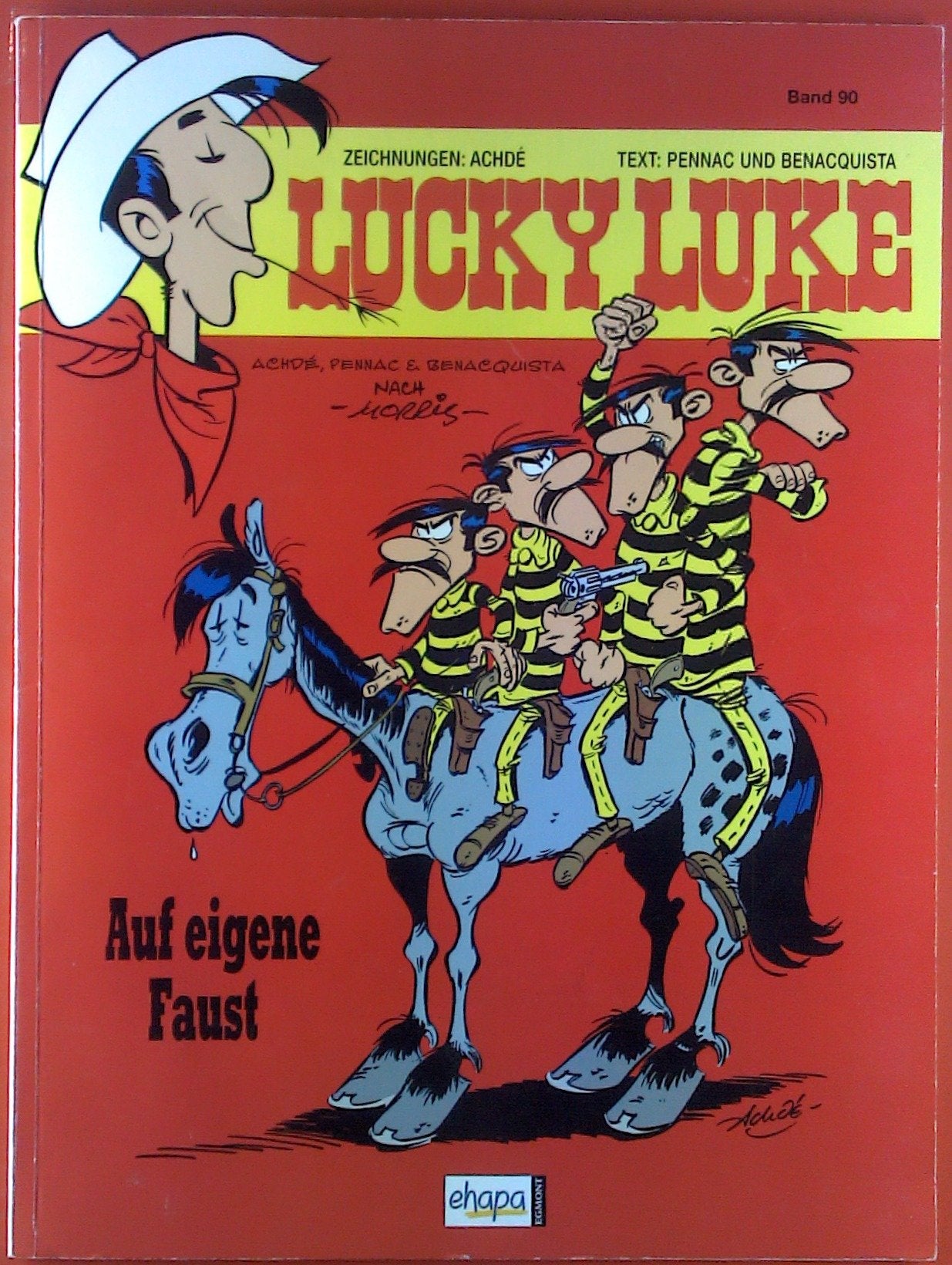 Lucky Luke. En cavalier seul, TOME 90, Bande dessinée
