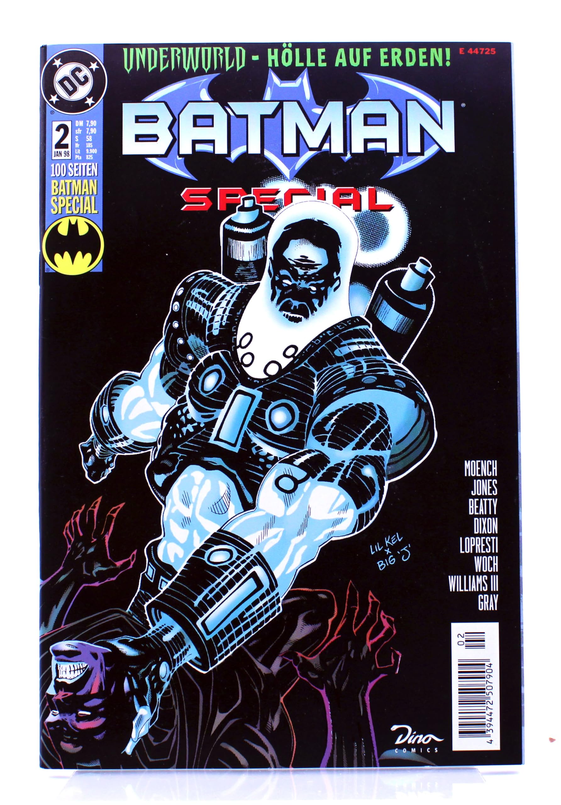 BATMAN Special 2, Underworld - Hölle auf Erden ! , Jan 1998, Dino DC Comics. Comic-Heft