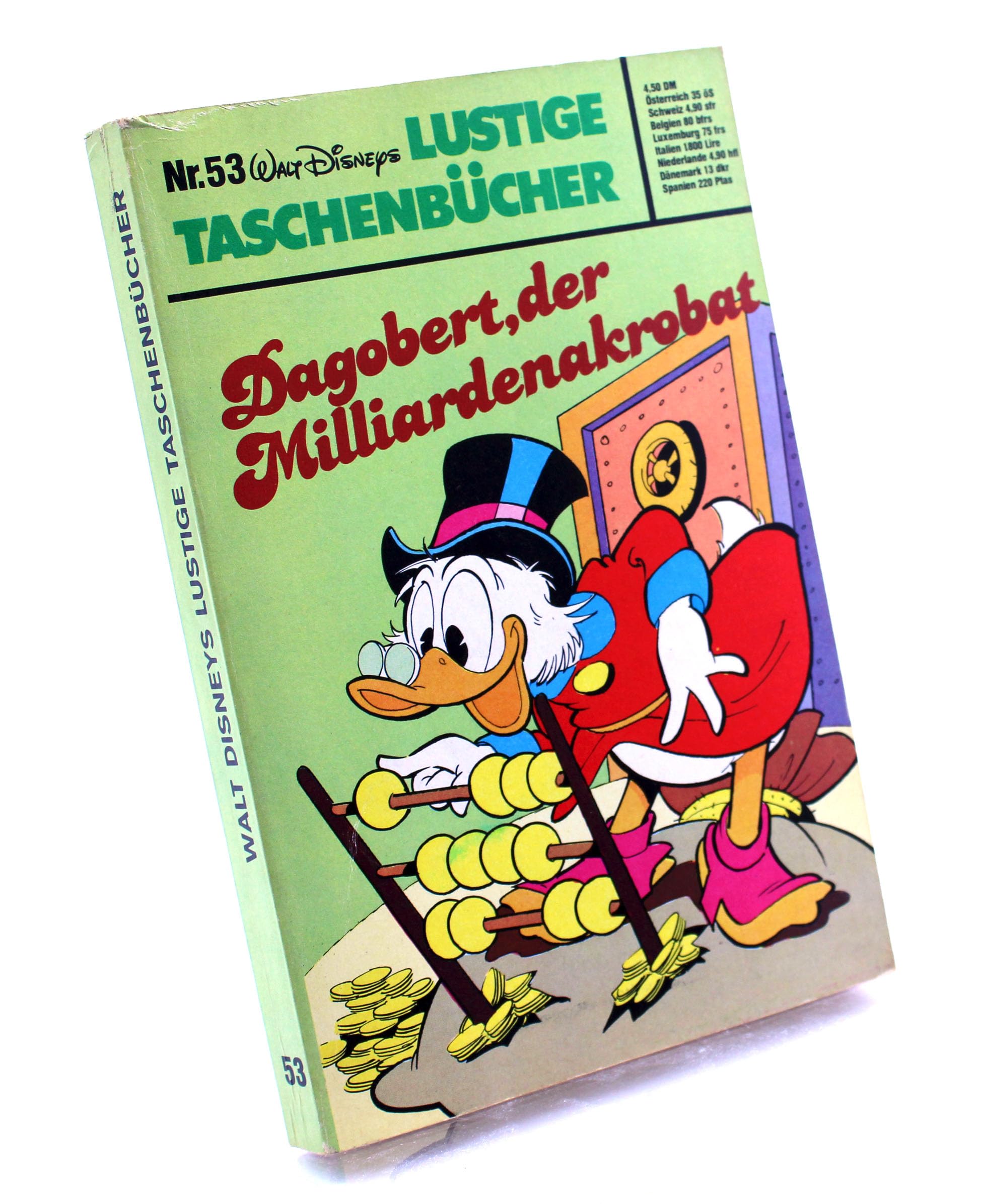 Lustiges Taschenbuch LTB n° 53 Picsou, l'acrobate milliardaire Lustige Taschenbücher