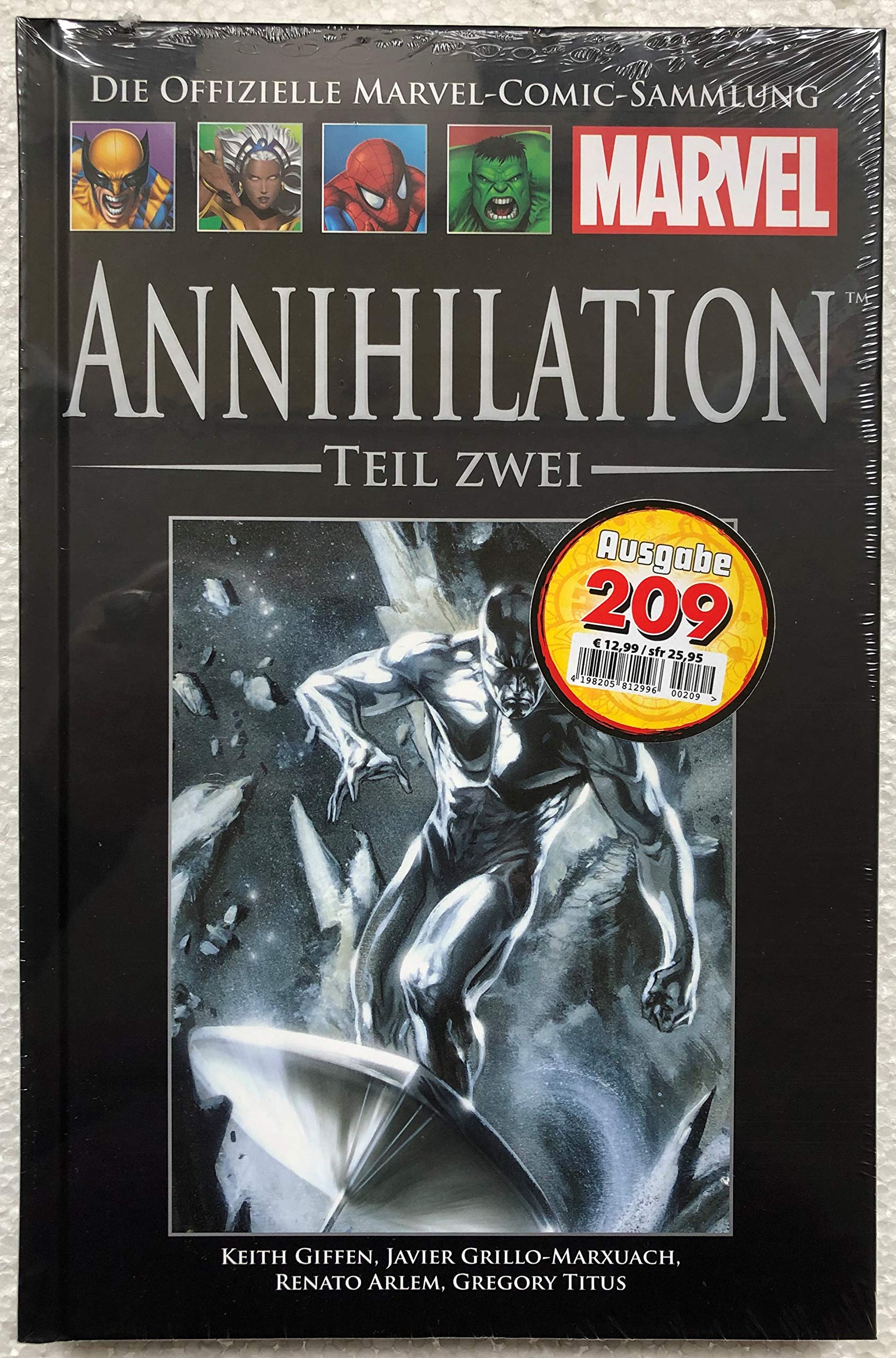 La Collection Officielle de Bandes Dessinées Marvel 167 : Annihilation Partie 2