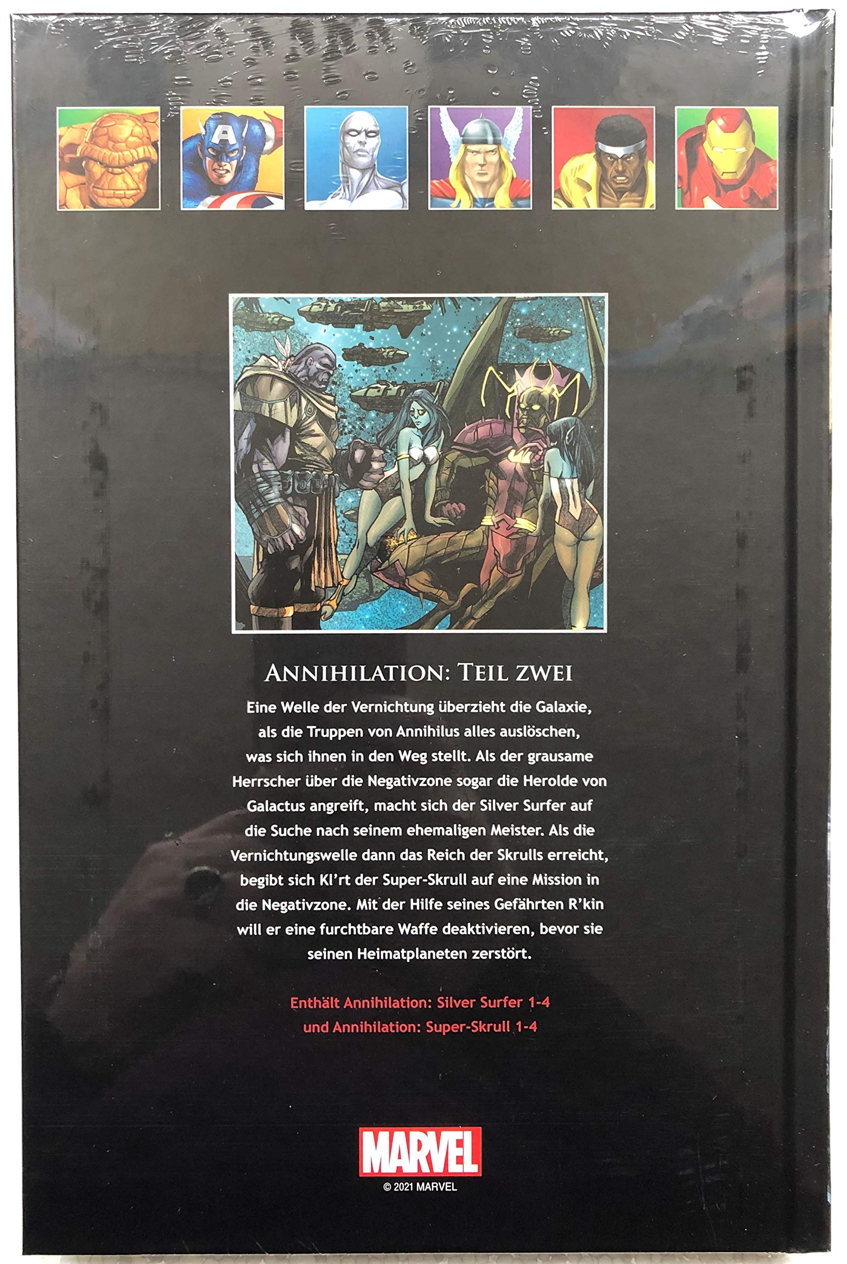 La Collection Officielle de Bandes Dessinées Marvel 167 : Annihilation Partie 2
