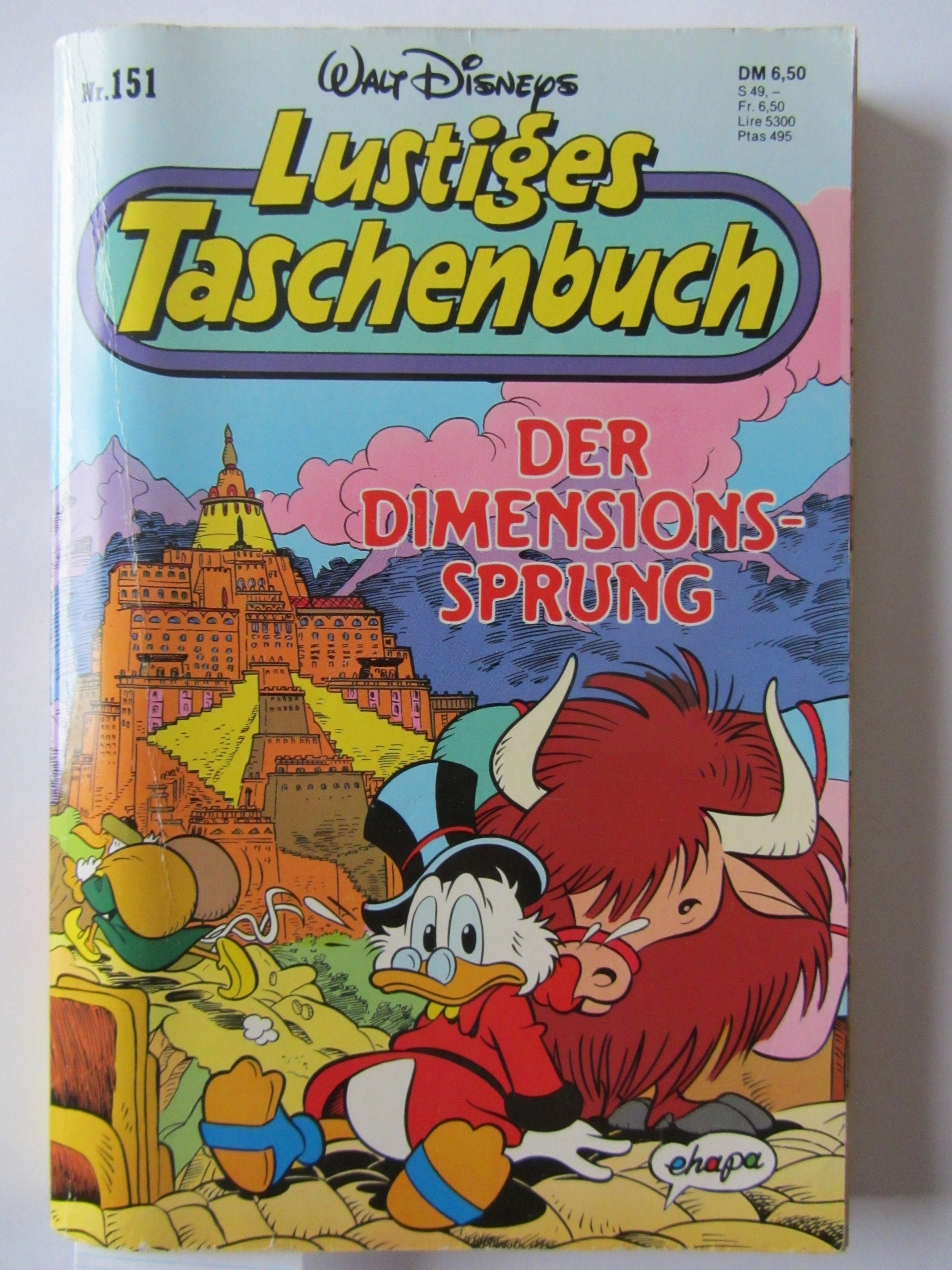 Der Dimensionssprung - Walt Disneys Lustige Taschenbücher , Nr. 151 [Taschenbuch] Walt Disneys