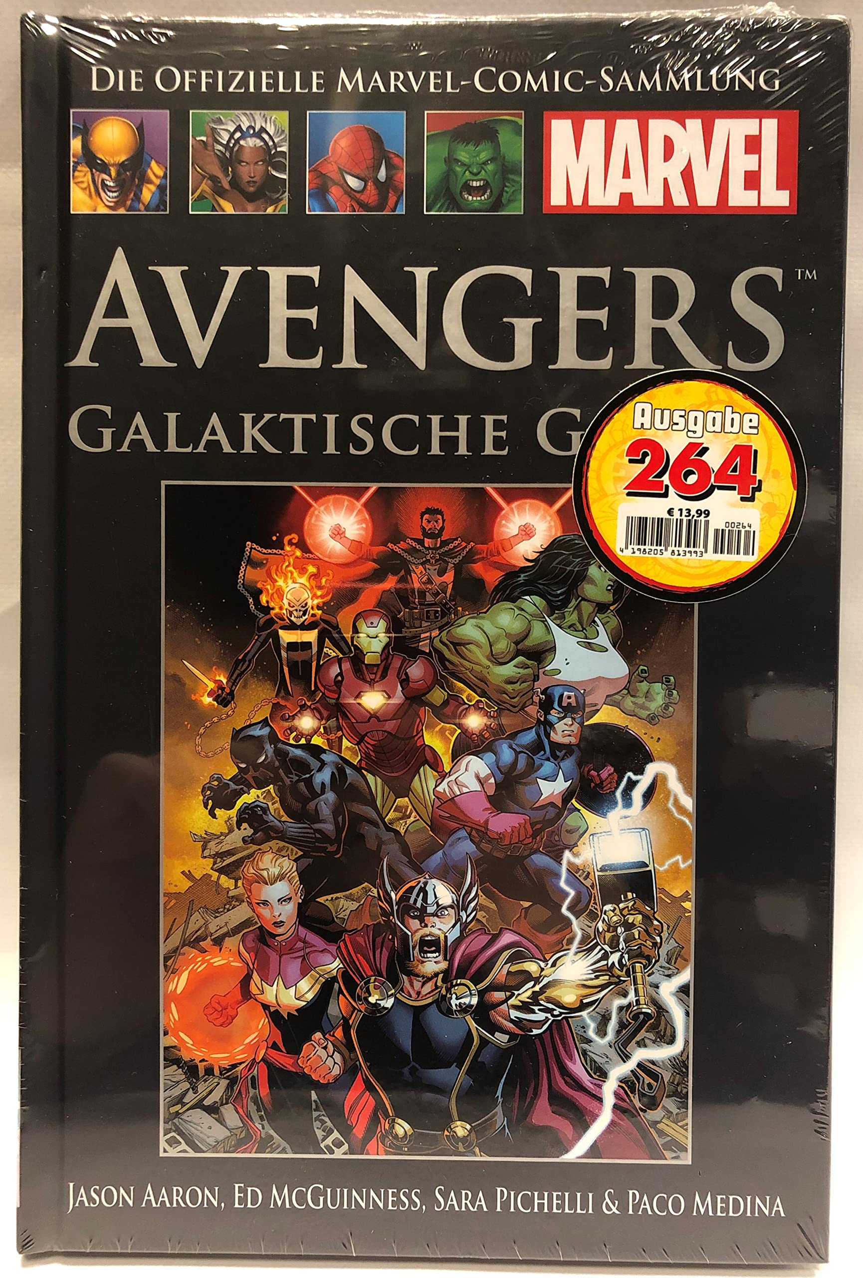La Collection officielle de Bandes Dessinées Marvel 223 : Avengers - Dieux galactiques
