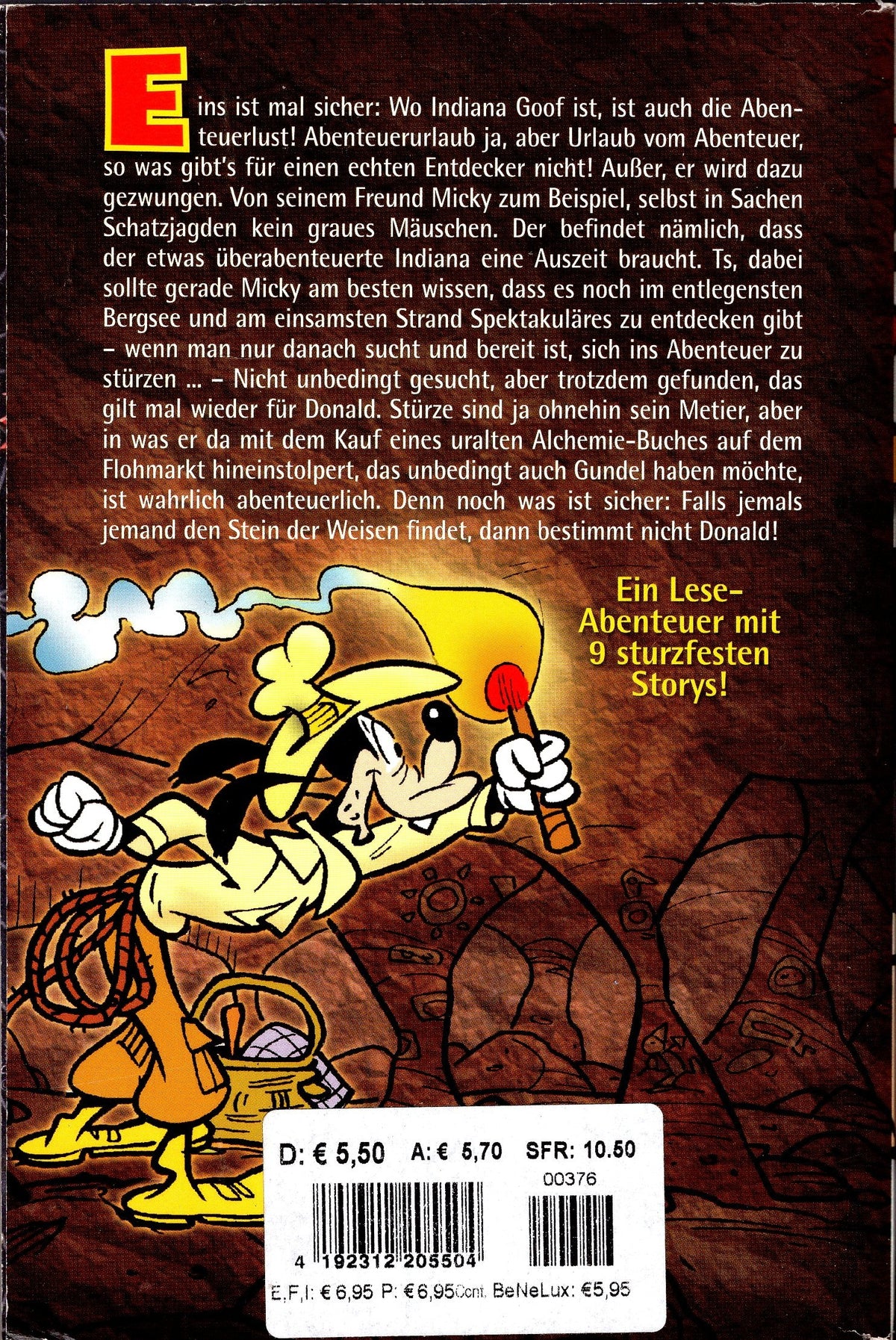 Lustiges Taschenbuch LTB Nr. 376 Indiana Goof in: Sturz ins Abenteuer
