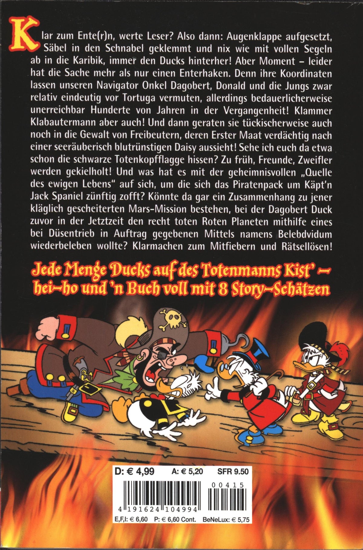 Walt Disney: LTB Lustiges Taschenbuch Band 415: Kampf der Piraten - Donald Duck und Micky Maus Comics für deine Sammlung