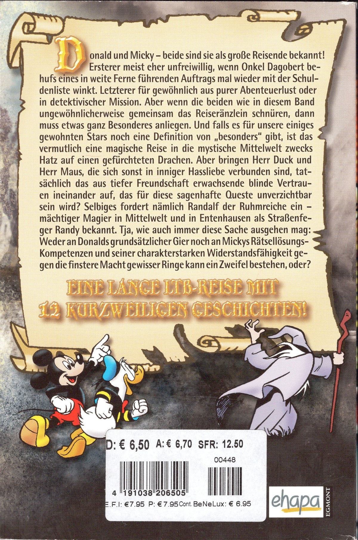 Lustiges Taschenbuch LTB 448 Die grosse Reise