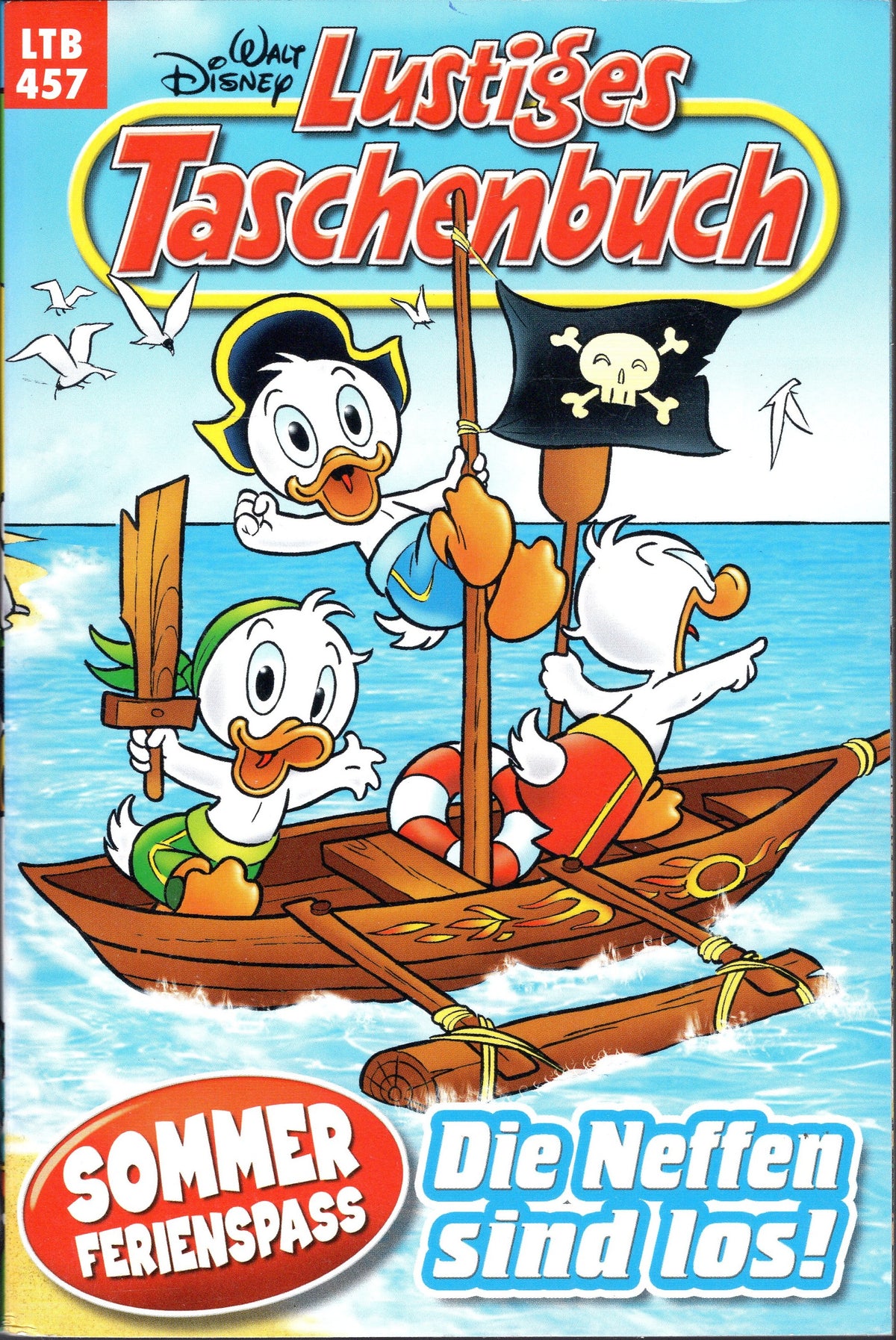 WALT DISNEY Lustiges Taschenbuch (LTB) # 457: TICK, TRICK und TRACK in "Die Neffen sind los"