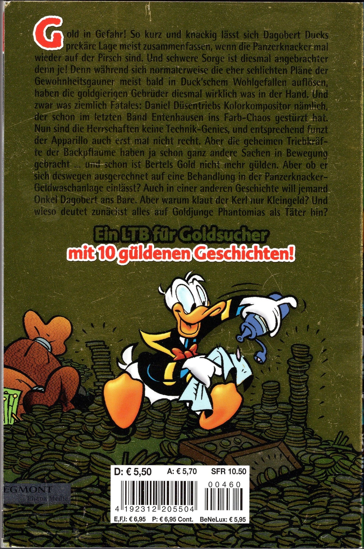 LTB Nr. 460 - Gold in Gefahr WALT DISNEY Lustiges Taschenbuch
