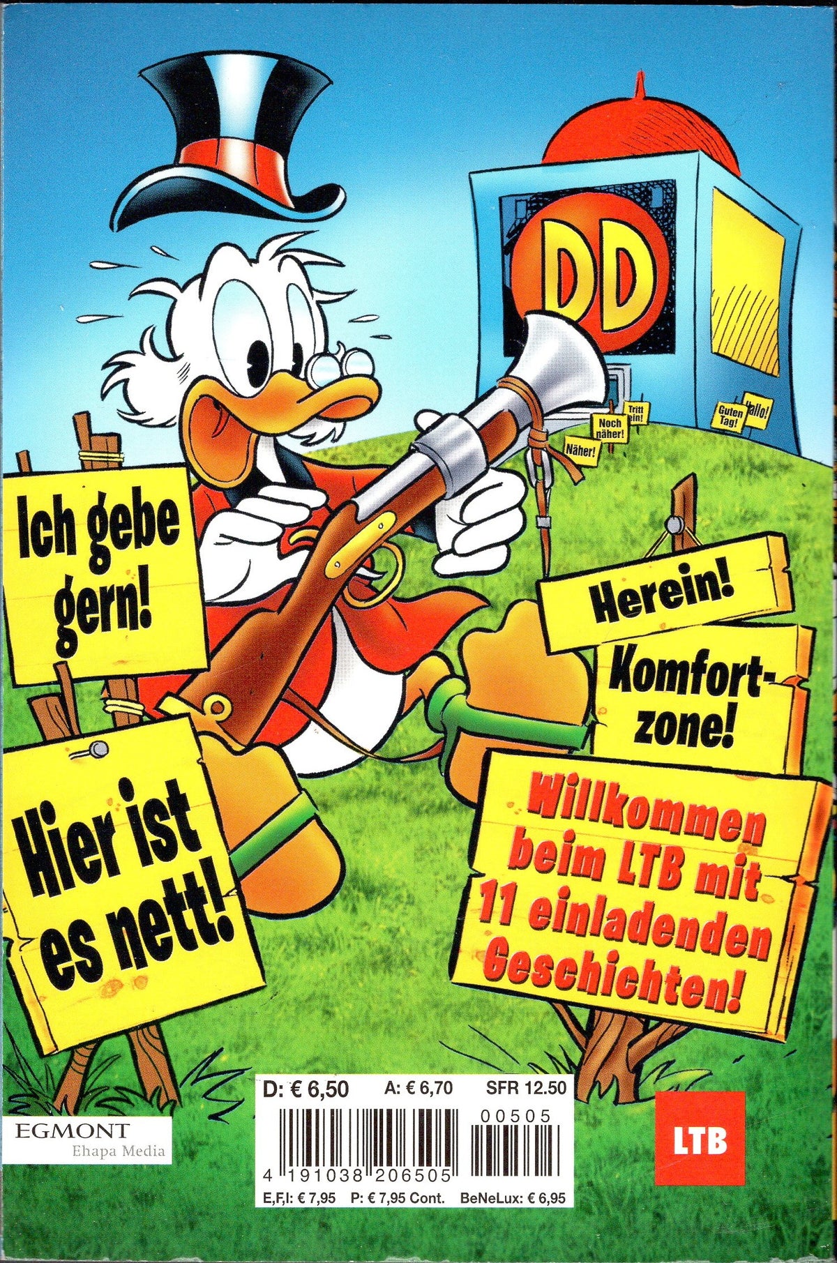 LTB Nr. 505 - Zutritt verboten! Lustiges Taschenbuch
